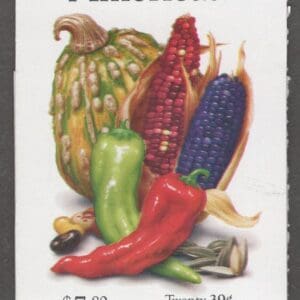 Scott# 4013-17 BK302 AMERICAN CROPS UNEXPLODED VENDING BOOKLET (20)=(2x4)+(2x6)