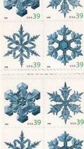 Scott# 4109-12 BK303 "SNOWFLAKES" UNEXPLODED BOOKLET (20) MNH - Image 2