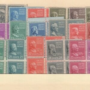 Scott# 803-831 "PRESIDENTIAL SERIES" BLOCKS (4) MNH, NICELY CENTERED