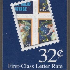 Scott# 3012c (BK 233a) "HOLIDAY GREETINGS" MDI VENDING BKLET (15)