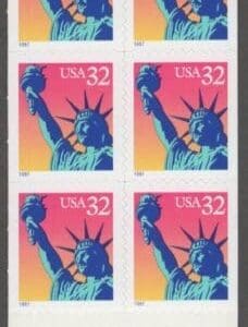 Alternative view of Scott# BK259 "STATUE of LIBERTY" UNEXPLODED BOOKLET (15)