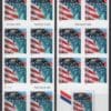 Scott# 3985a "LADY LIBERTY & FLAG" 2 SIDED BOOKLET PANE (20) P# V1111