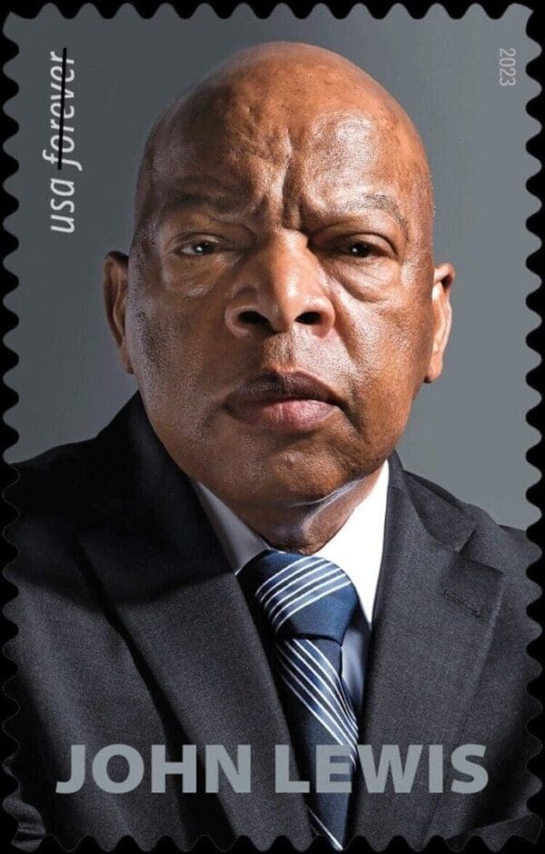 Scott# 5801 "JOHN LEWIS - POLITICIAN" MNH SINGLE, NICELY CENTERED