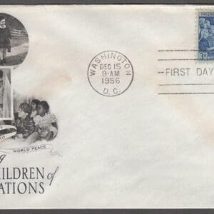 Scott# 1085 "CHILDREN OF THE WORLD" ARTCRAFT FIRST DAY COVER