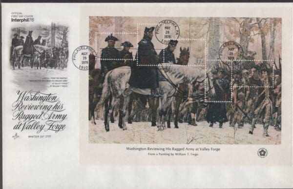 Scott# 1686-89 "BICENTENNIAL" SOUVENIR SHEETS (4) ARTCRAFT COVER SET - Image 5