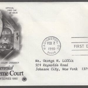 Scott# 2415 "THE CONSTITUTION BICENTENNIAL - SUPREME COURT" ARTCRAFT FIRST DAY COVER