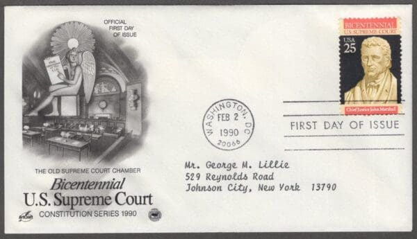 Scott# 2415 "THE CONSTITUTION BICENTENNIAL - SUPREME COURT" ARTCRAFT FIRST DAY COVER