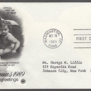 Scott# 2427 "MADONNA & CHILD" ARTCRAFT FIRST DAY COVER