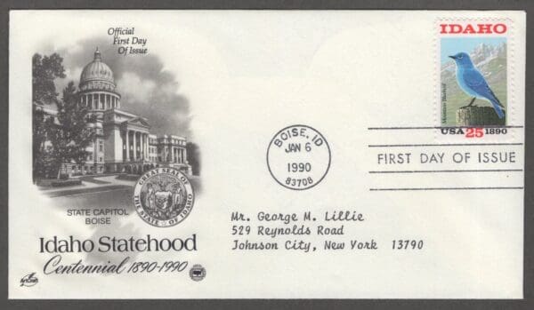 Scott# 2439 "IDAHO STATEHOOD" ARTCRAFT FIRST DAY COVER