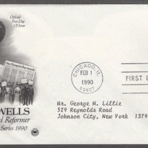 Scott# 2442 "IDA B WELLS - JOURNALIST" ARTCRAFT FIRST DAY COVER