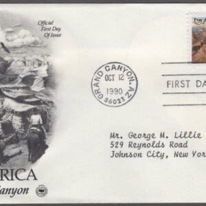Scott# 2512 "AMERICA-GRAND CANYON ARIZONA" POSTAL COMMEMORATIVE SOCIETY FIRST DAY COVER