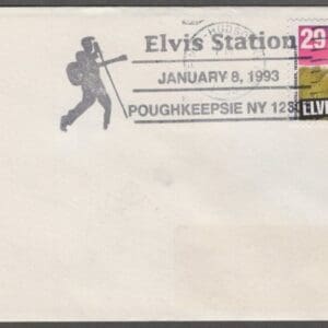 SCOTT# 2721 "ELVIS" POUGHKEEPSIE N.Y. FDC WITH SPECIAL FIRST DAY CANCEL
