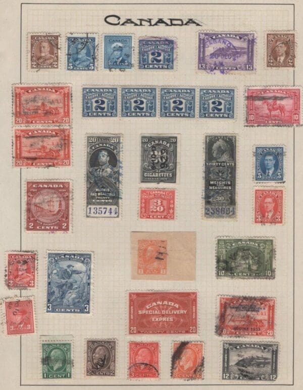 "CANADA COLLECTION" 1859-1916 WITH DECENT COVERAGE and some BACK of the BOOK - Image 9