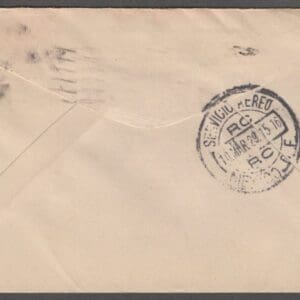 Alternative view of Scott# C11 "BEACON on the ROCKY MOUNTAINS" FIRST FLIGHT - FAM 8 TEXAS - MEXICO CITY