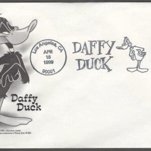 Scott# 3306 "DAFFY DUCK - LOONEY TUNES" ARTMASTER UNADDRESSED FIRST DAY COVER
