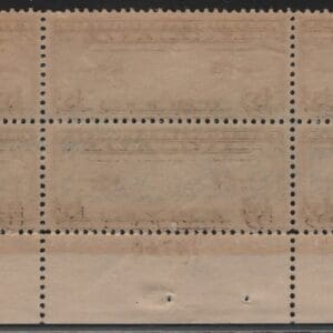 Alternative view of Scott# C8 "MAP" PLATE BLOCK (6) MNH, P# 18746, NICELY CENTERED