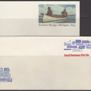 Alternative view of 1984 U.S.P.S. POSTAL STATIONARY LOT (5) ITEMS