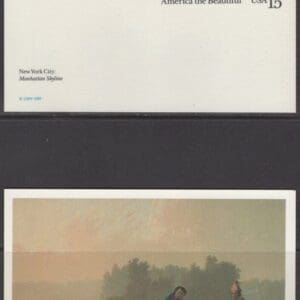 1989-90 U.S.P.S. COMPLETE POSTAL STATIONARY YEAR SETS of (32) ITEMS - Image 7