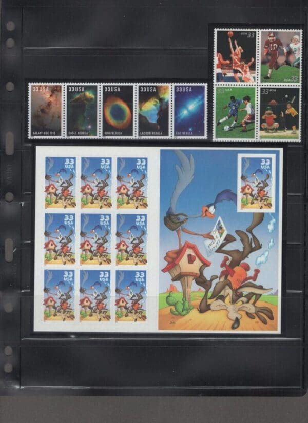 2000 COMMEMORATIVES YEAR SET (79) ISSUES, MNH *WITH BONUS MOUNTS* - Image 2