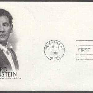 Scott# 3521 "LEONARD BERNSTEIN" POSTAL COMMEMORATIVE SOCIETY FDC