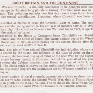 SIR WINSTON CHURCHILL 1874-1974 100 YEAR (20) COVER BOXED COLLECTION - Image 4