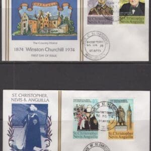 SIR WINSTON CHURCHILL 1874-1974 100 YEAR (20) COVER BOXED COLLECTION - Image 14