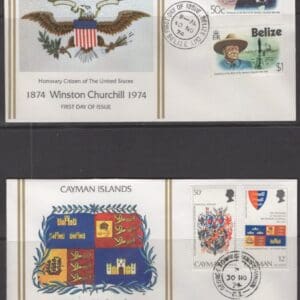 SIR WINSTON CHURCHILL 1874-1974 100 YEAR (20) COVER BOXED COLLECTION - Image 15