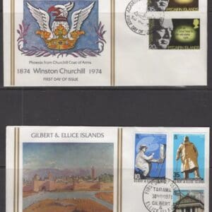 SIR WINSTON CHURCHILL 1874-1974 100 YEAR (20) COVER BOXED COLLECTION - Image 17
