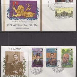 SIR WINSTON CHURCHILL 1874-1974 100 YEAR (20) COVER BOXED COLLECTION - Image 18