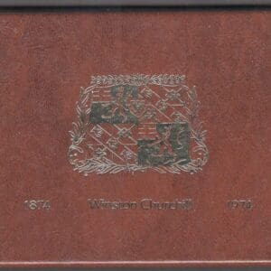 SIR WINSTON CHURCHILL 1874-1974 100 YEAR (20) COVER BOXED COLLECTION