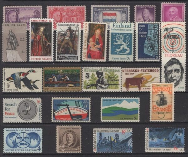 (160) ASSORTED U.S. MINT SINGLES LOT *** SEE SCANS FOR ACTUAL STAMPS YOU WILL RECEIVE *** - Image 4