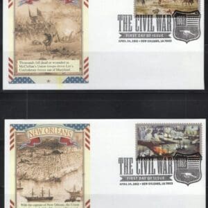MILITARY HISTORY FIRST DAY COVER SET of (10) COVERS by FLEETWOOD