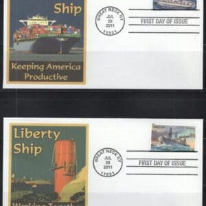 MILITARY HISTORY FIRST DAY COVER SET of (10) COVERS by FLEETWOOD - Image 7