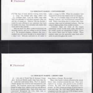 MILITARY HISTORY FIRST DAY COVER SET of (10) COVERS by FLEETWOOD - Image 8