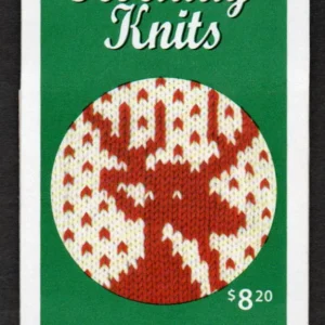 Scott# 4211a-14a BK305 "HOLIDAY KNITS" UNEXPLODED BOOKLET PANE (20) MNH
