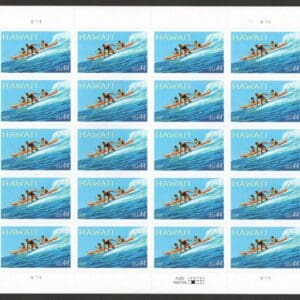 Scott# 4415 "HAWAII STATEHOOD - 50 YEARS" S/A FULL SHEET (20) MNH