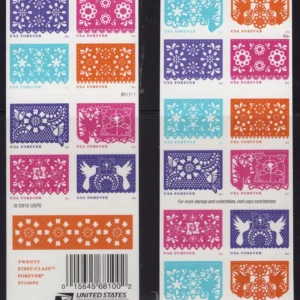 Scott# 5081-90 "COLORFUL CELEBRATIONS" S/A BOOKLET PANE (20) MNH