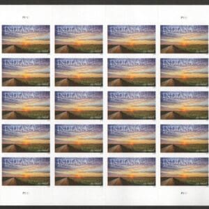 Scott# 5091 "INDIANA STATEHOOD" MNH FULL SHEET (20) NICELY CENTERED