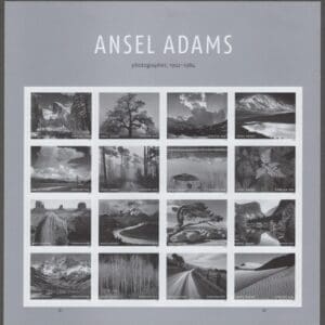 Scott# 5854 "ANSEL ADAMS-PHOTOGRAPHER" S/A MNH FULL SHEET (16)