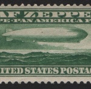 Scott# C13 "GRAF ZEPPELIN" SINGLE, MPVVLH, NICELY CENTERED ***LOOK***