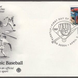 Scott# 2619 "OLYMPIC BASEBALL" PCS FIRST DAY COVER
