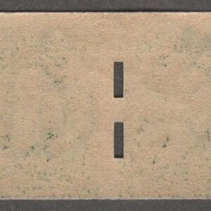 Alternative view of Scott# 314 "FRANKLIN" MNH IMPERF, SCHERMACK TYPE III COIL PAIR