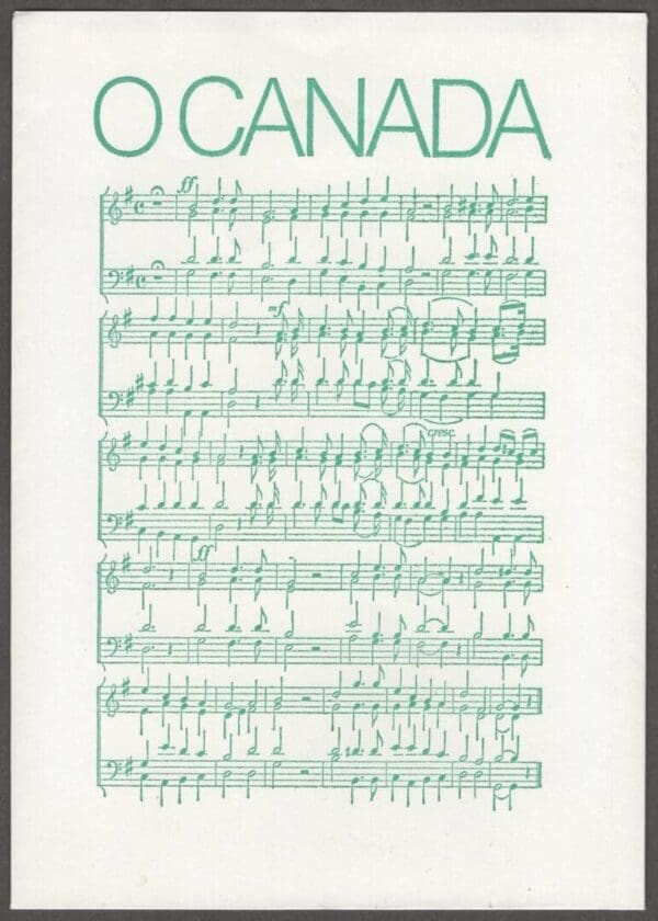 CANADA Scott# 854a "MUSIC COMPOSERS" FULL SHEET (16) W/ORIGINAL PKG - Image 2