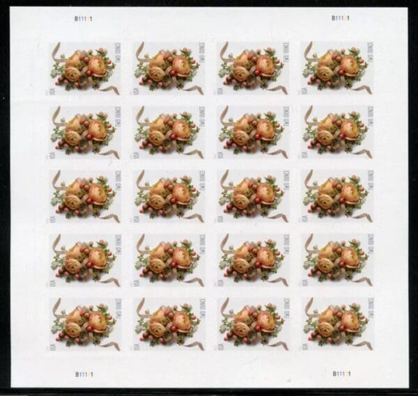 Scott# 5199 "CELEBRATION BOUTONNIERE" MNH INTACT SHEET (20)