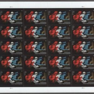 Scott# 5316 "FIRST RESPONDERS" MNH FULL SHEET(20) NICELY CENTERED