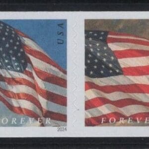 Scott# 5879-5182 "2024 FLAGS" APU MNH PNC(8) PLATE #P111