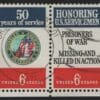 Scott# 1421-22 "DAV-POW SERVICEMEN" USED PAIR, ORLANDO FL CDS