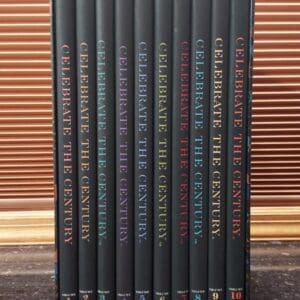 CELEBRATE THE CENTURIES COMPLETE BOOK SET (10) WITH DUST COVER
