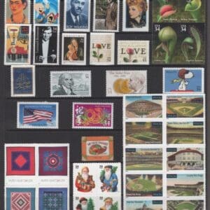 2001 COMMEMORATIVE YEAR SET (76) ISSUES * SEE ALL SCANS *