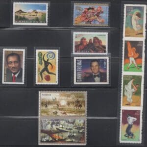 Alternative view of 2012 COMMEMORATIVES YEAR SET (69) ISSUES, MNH *WITH BONUS MOUNTS*